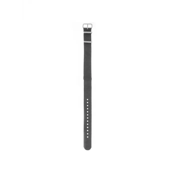 Ремешок текстильный NATO Strap 18 мм серый
