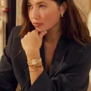 Женский браслет Burker Violet Gold