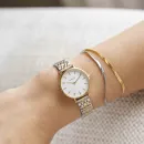 Женские часы Burker Ruby Petite Gold Silver