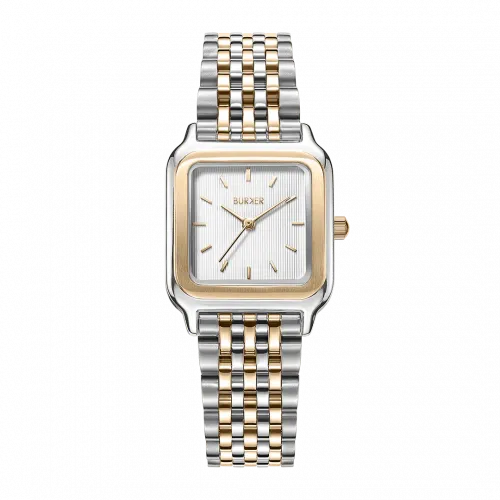 Женские часы Burker Macy Gold Silver