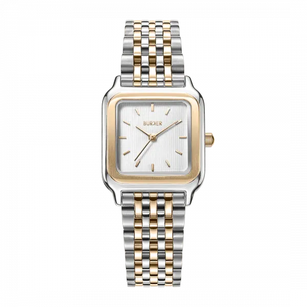 Женские часы Burker Macy Gold Silver