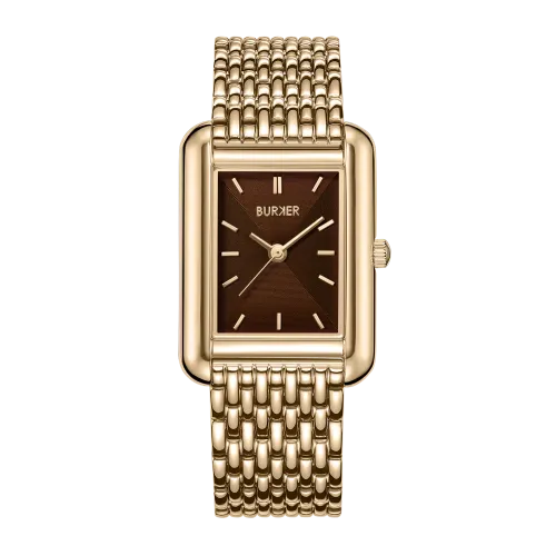 Женские часы Burker Olivia Gold Brown