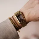 Женские часы Burker Olivia Gold Brown