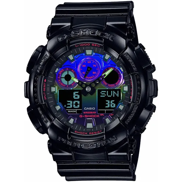Мужские часы Casio G-Shock GA-100RGB-1A