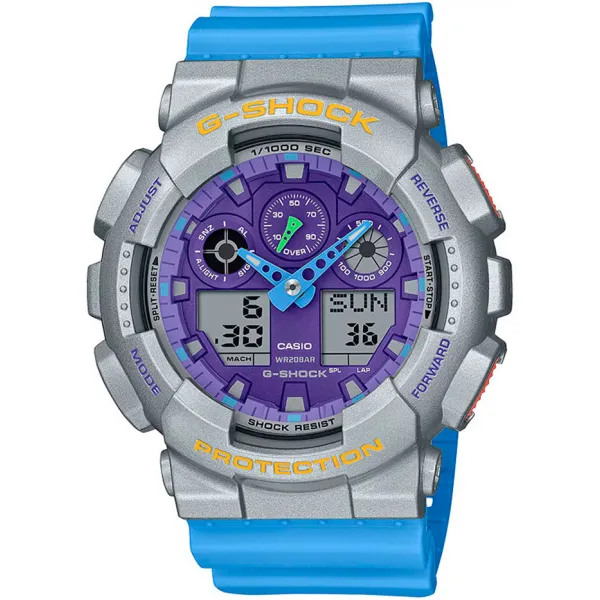 Мужские часы Casio G-Shock GA-100EU-8A2