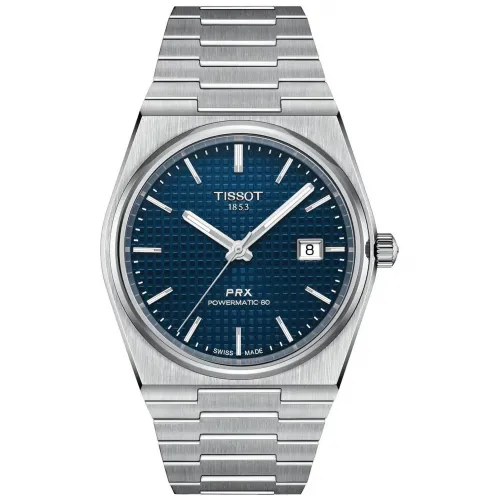 Мужские часы Tissot PRX Powermatic 80 Blue 40mm