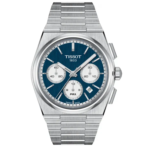 Мужские часы Tissot PRX Automatic Chronograph T137.427.11.041.00