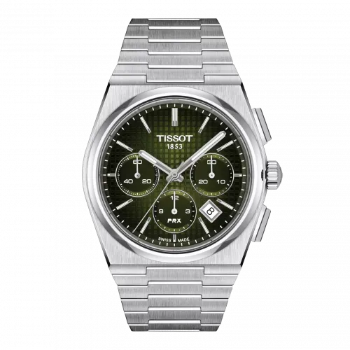 Мужские часы Tissot PRX Automatic Chronograph T137.427.11.091.00