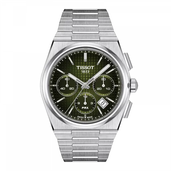 Мужские часы Tissot PRX Automatic Chronograph T137.427.11.091.00