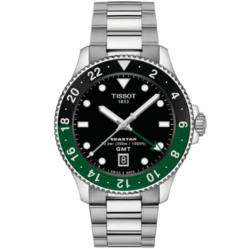 Мужские часы Tissot Seastar 1000 GMT T120.852.11.051.00