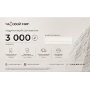 Подарочный сертификат 3000RUB
