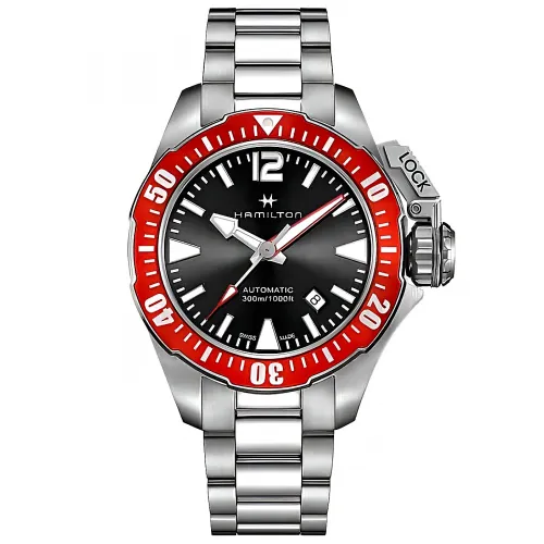 Мужские часы Hamilton Khaki Navy Frogman H77725135